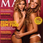 Fotos de Bia e Bianca, as gêmeas do nado sincronizado, na Maxim de junho
