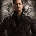 Brad Pitt no pôster de Bastardos Inglórios 