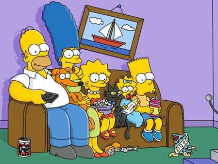 imagem os simpsons