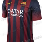 Vazam as fotos da nova camisa do Barcelona modelo 2013/14